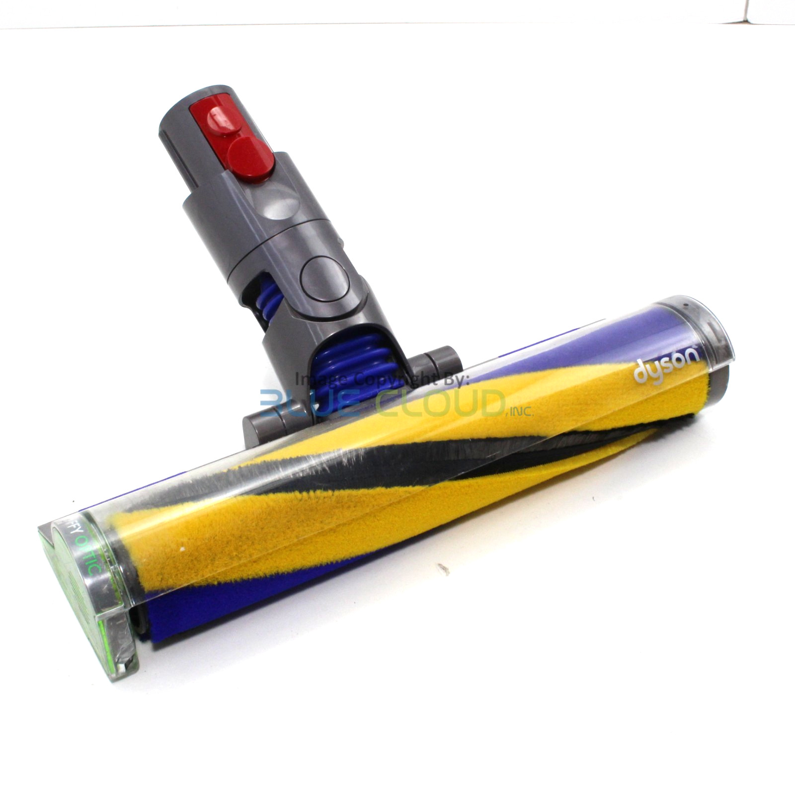 Dyson V12 Detect Slim V9 FLUFFY OPTIC CLEANER HEAD OEM Part # 972522-02 / 486047 gallery
