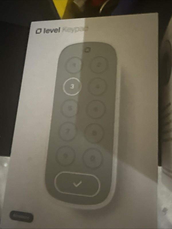 Level - Lock+ Connect Keypad Smart Lock BT/Wi-Fi Dead Bolt Lock Satin Nickel gallery
