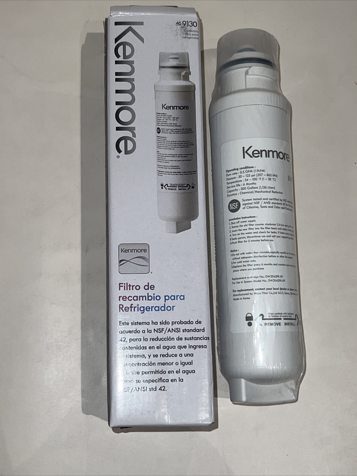 Kenmore 9130 Refrigerator Water Filter Replacement. New & Free Shipping gallery