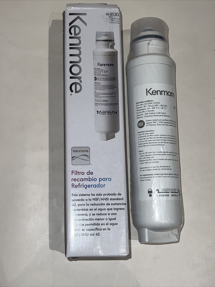 Kenmore 9130 Refrigerator Water Filter Replacement. New & Free Shipping