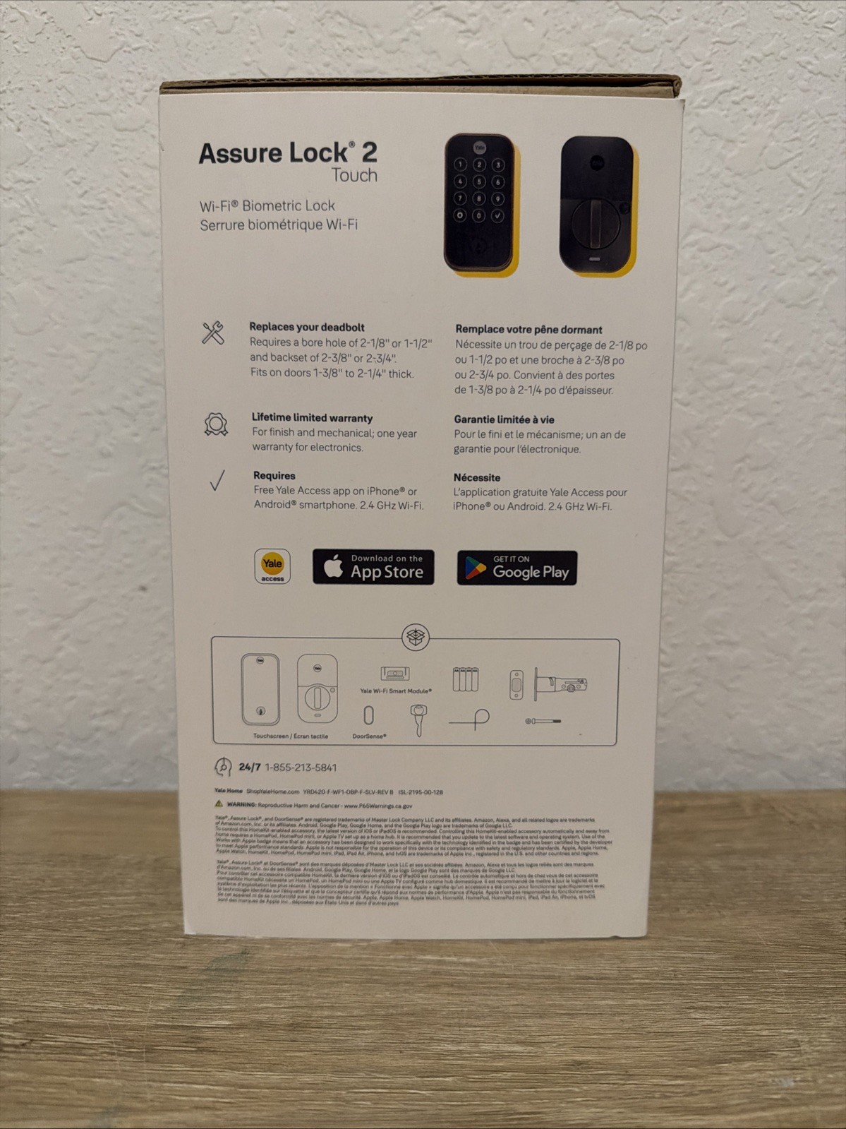 Yale Assure Lock 2 Smart Lock Wi-Fi Deadbolt with Touchscreen Keypad Bronze gallery