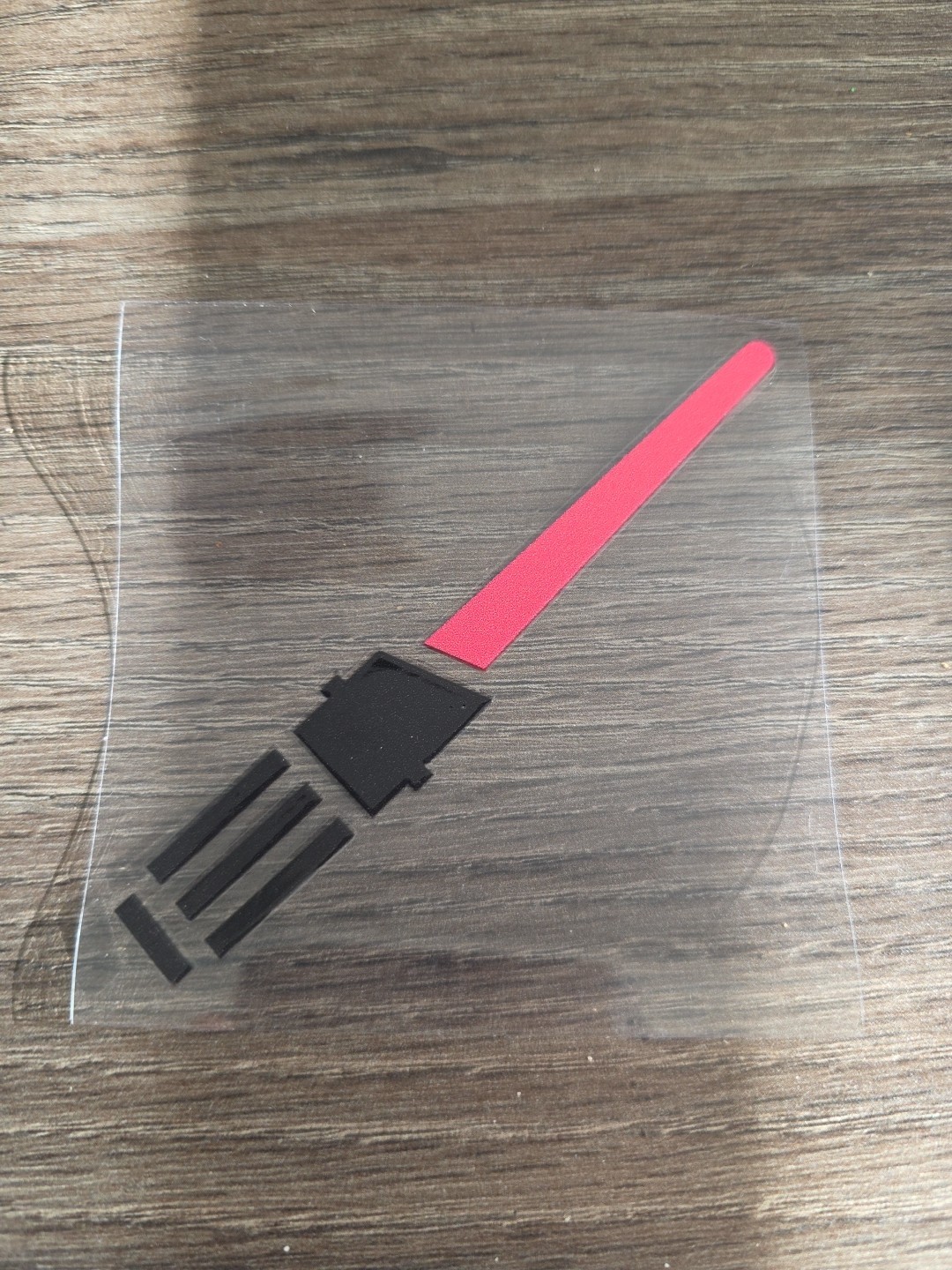 Starwars Lightsaber UV DTF Decal Sticker Waterproof Raised Made In USA gallery
