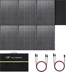 ALLPOWERS 600W Solar Panel Kit Charge Foldable for Ecoflow Bluetti Power Station