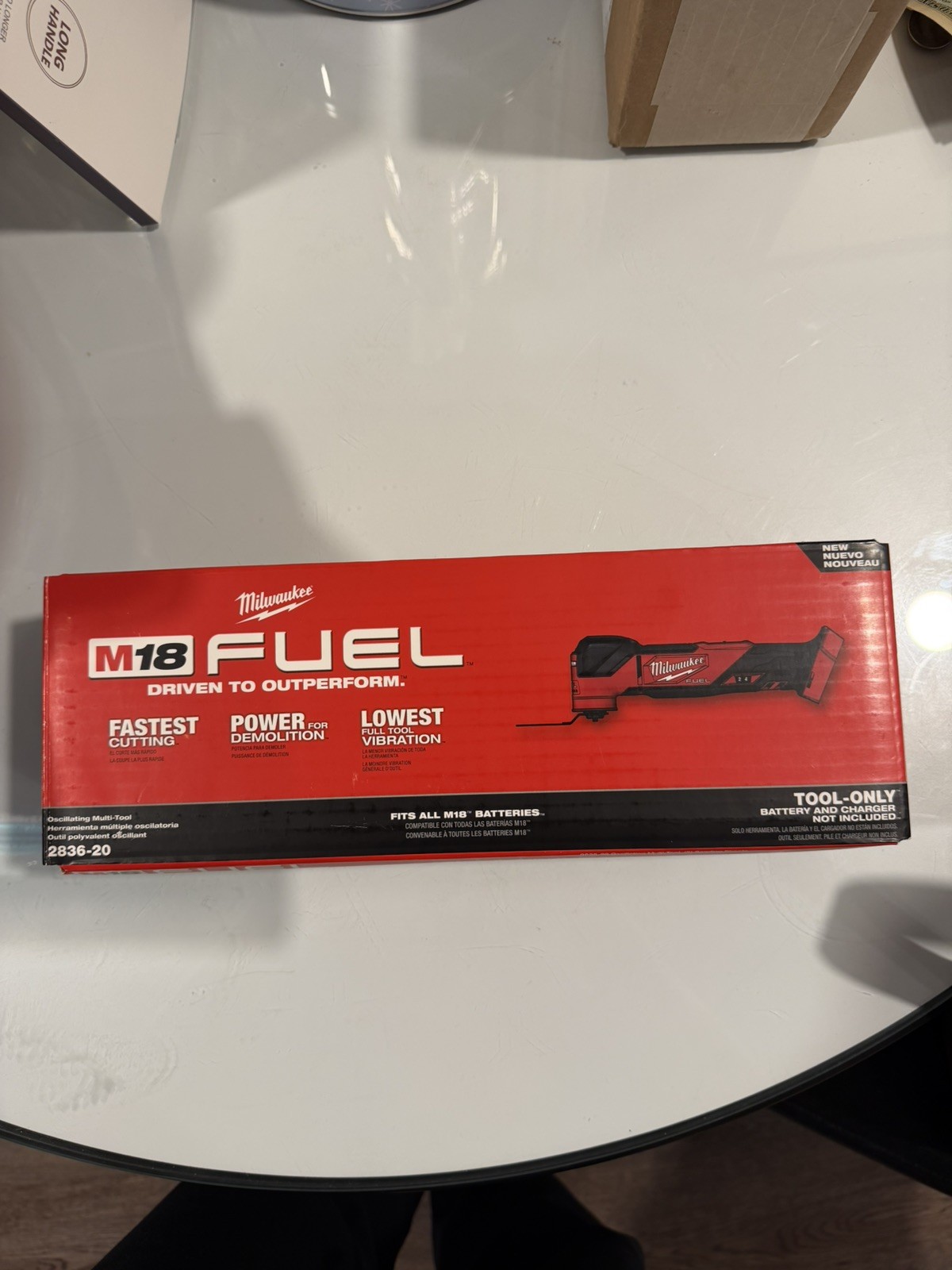 Milwaukee M18 FUEL Oscillating Tool 2836-20 -- BRAND NEW IN BOX gallery