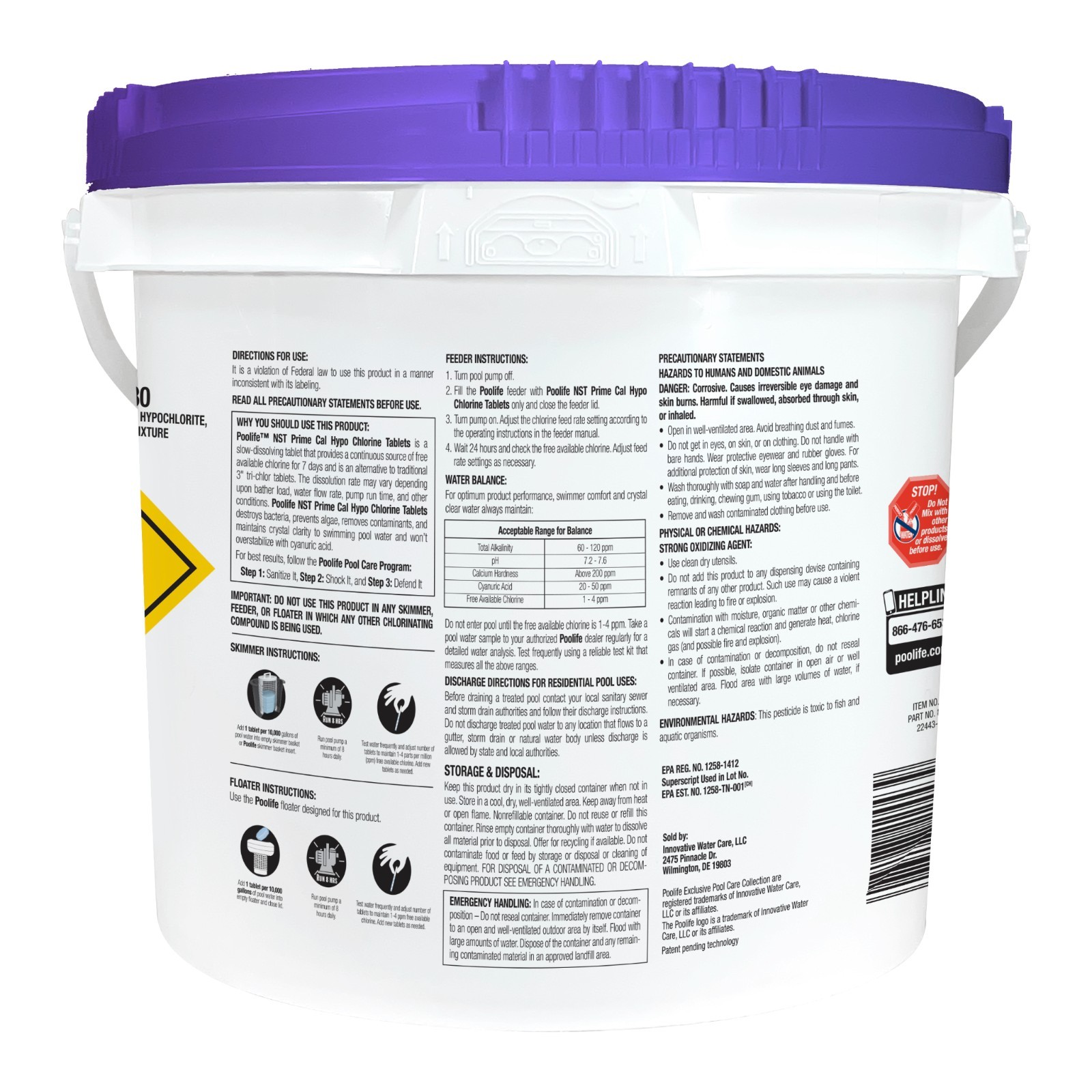 Poolife NST Prime Tablets (9 lb) gallery