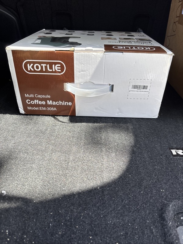 Kotlie Multi Capsule Coffee Machine 19 Bar 5 in 1 Rarer Green Edition EM-308A gallery