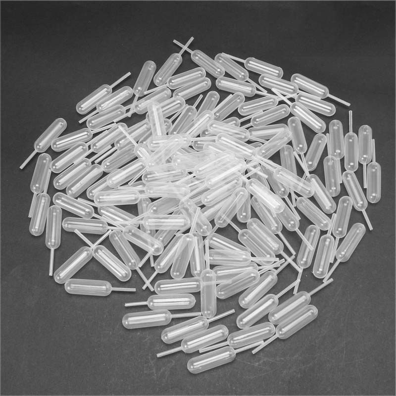 200pcs 4ml Disposable Pipettes w/Silicone Mold for UV Epoxy Resin Crafts, Jewelr gallery