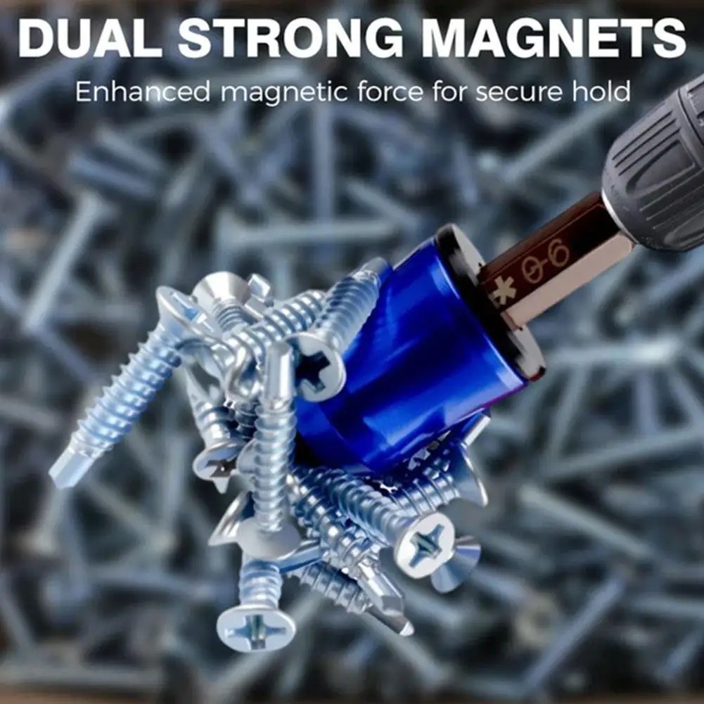 Strong Magnetic Screw Ring, Universal Magnetic Screw Holder for Drill gallery