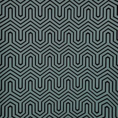 Navy blue teal felt flocking Geometric velvet Labyrinth flocked wallpaper GM7502