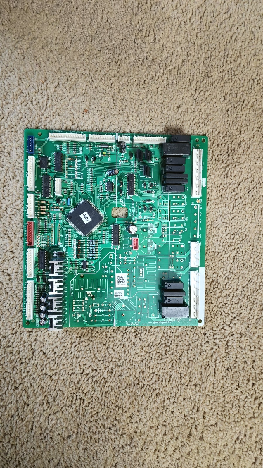Samsung Refrigerator Control Board - Part Number DA92-00233D gallery