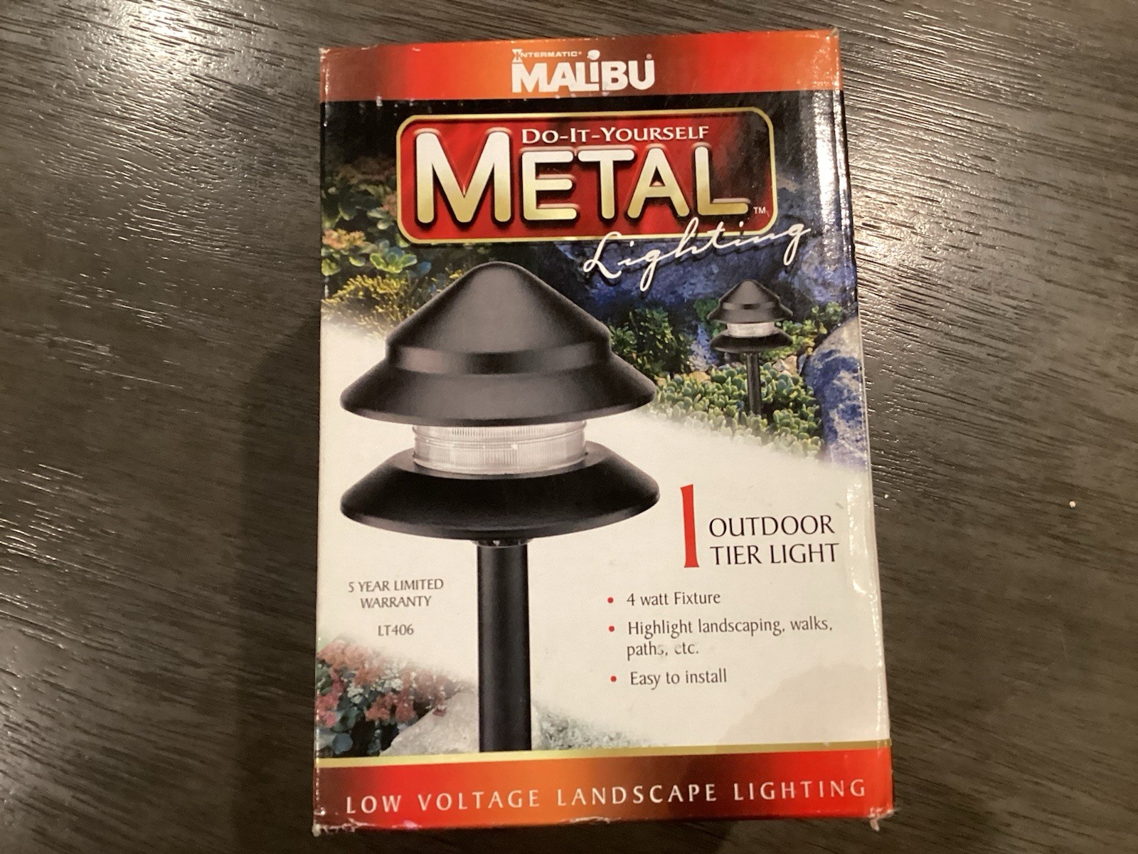 Intermatic Malibu LT406 Landscape 4W Low Voltage Metal Tier Light Fixture New gallery