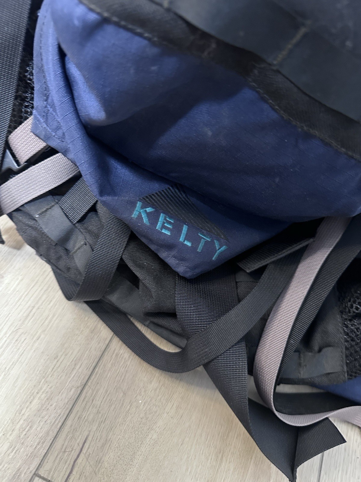 Kelty backpack Framed Backpack Blue/Black Hiking Camping Pack 4