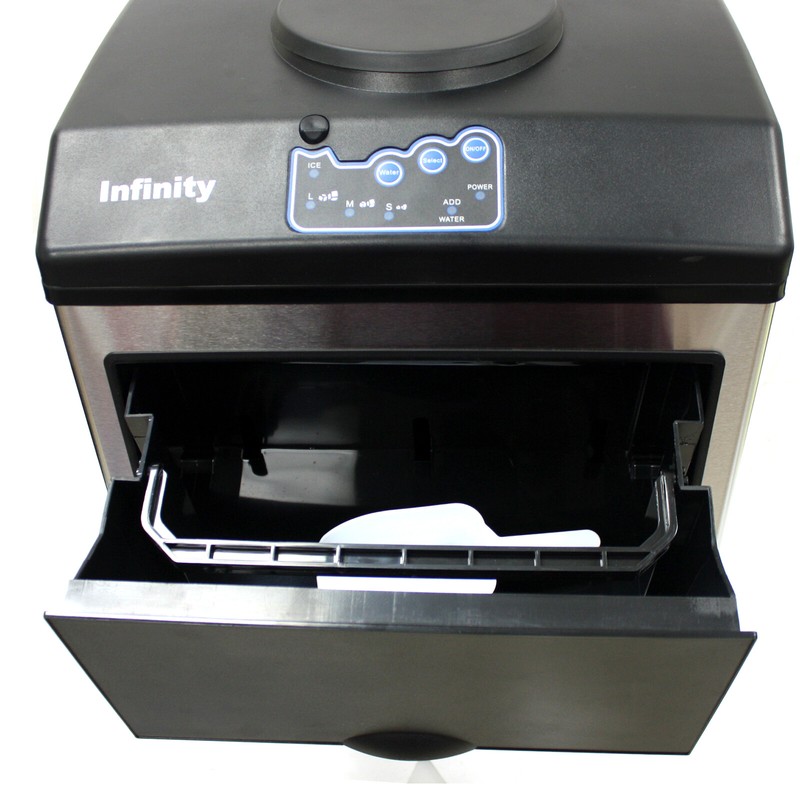 33 Lb/Day Table Top Ice Maker Making Machine Portable for 5 Gallon Water Bottle gallery