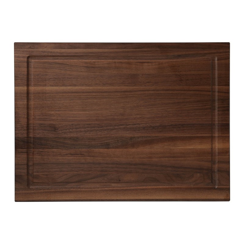 CONSDAN Black Walnut Butcher Block Cutting Board, 1-1/2" Thick, 20" L x 15" W gallery
