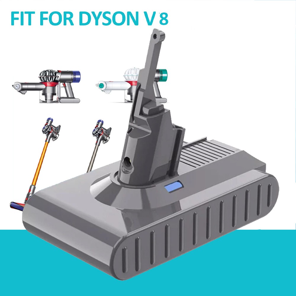 Battery For Dyson V8 Absolute 21.6V 6400mAh Cordless Cleaner Li-ion SV10 215681 gallery