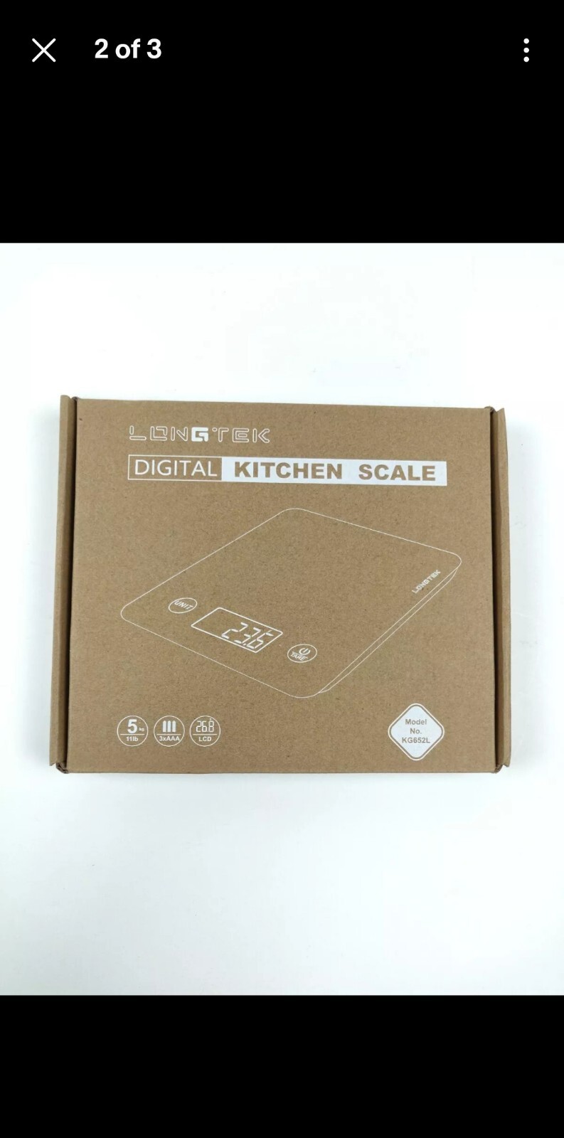 Bakers Digital Kitchen Food Diet - Postal Scale Weight Balance - 5KG / 1G / 11LB gallery