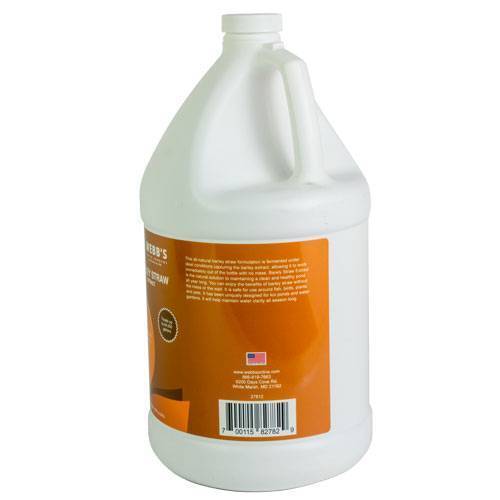 Webb's Water Gardens Barley Straw Extract for Ponds, 1 Gallon gallery