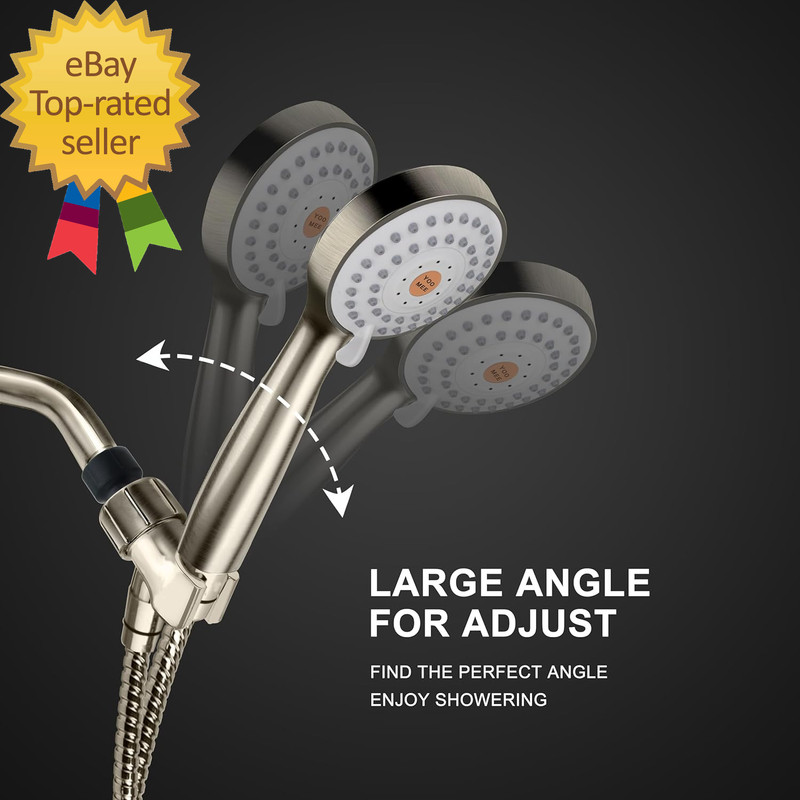 High Pressure Handheld Shower Head with Powerful Shower Spray against Low Pressu gallery