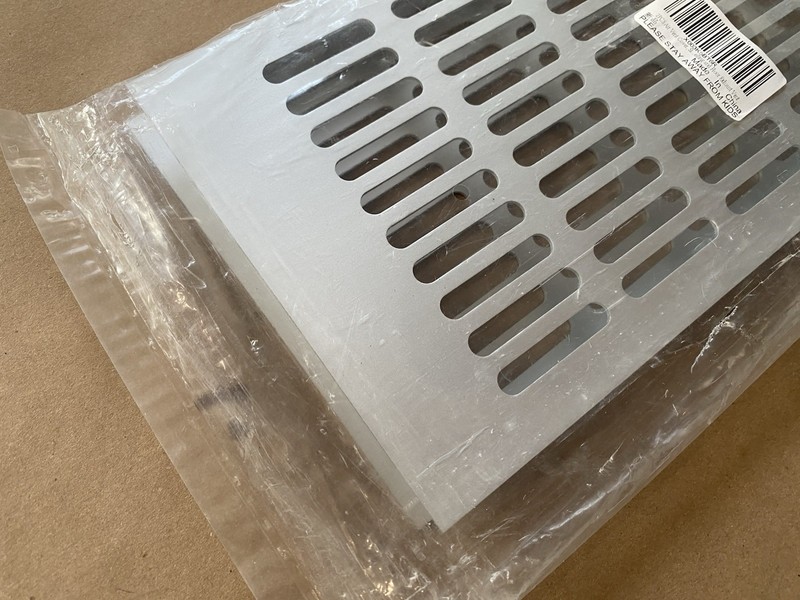 (2 PACK) Fits 12.5” x 5” Breathable Aluminum Alloy Mesh Vent Grille Air Cover gallery