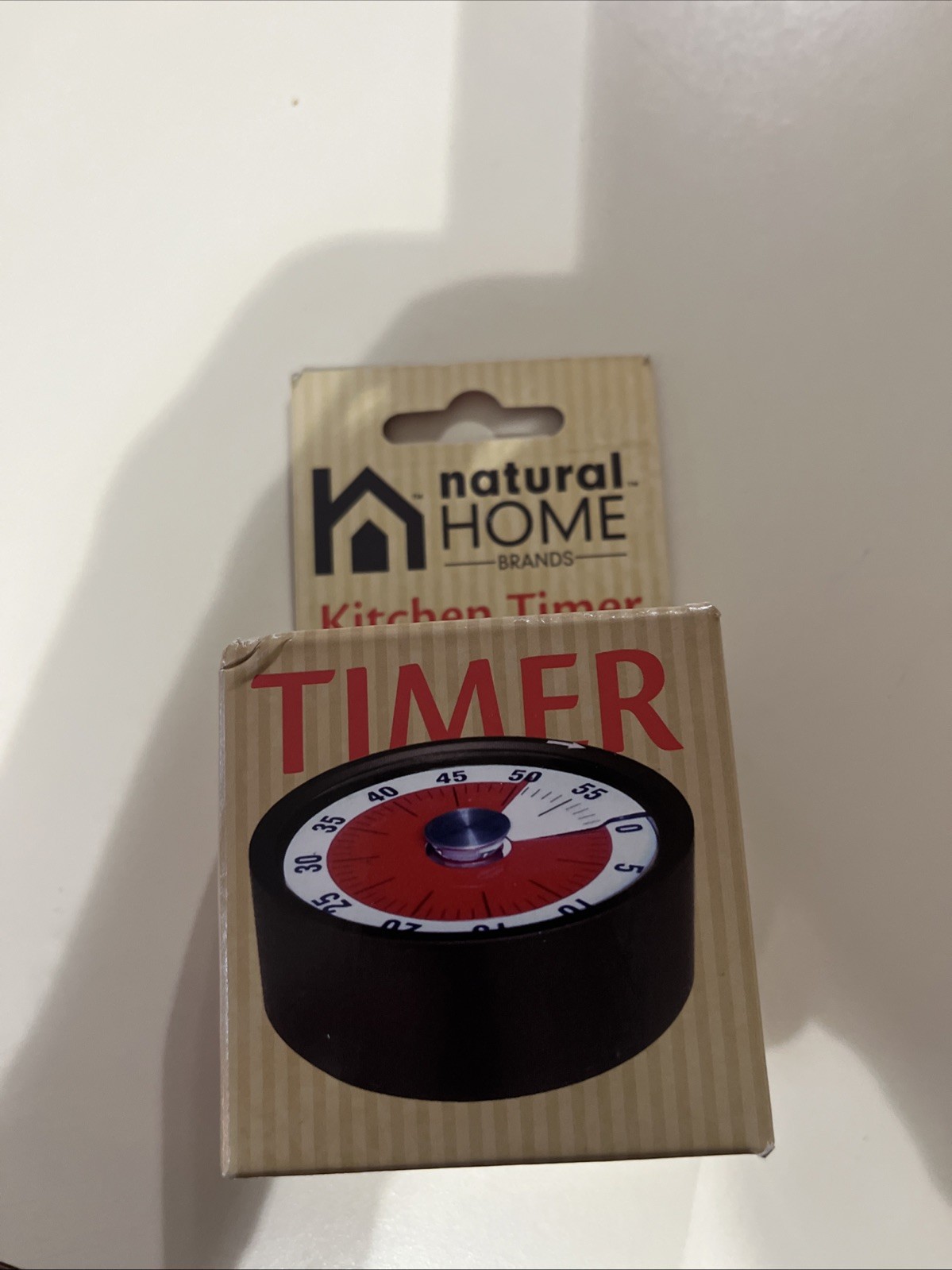 Natural Home Kitchen Timer Magnetic Stainless Steel Bell Alarm 60 minutes gallery