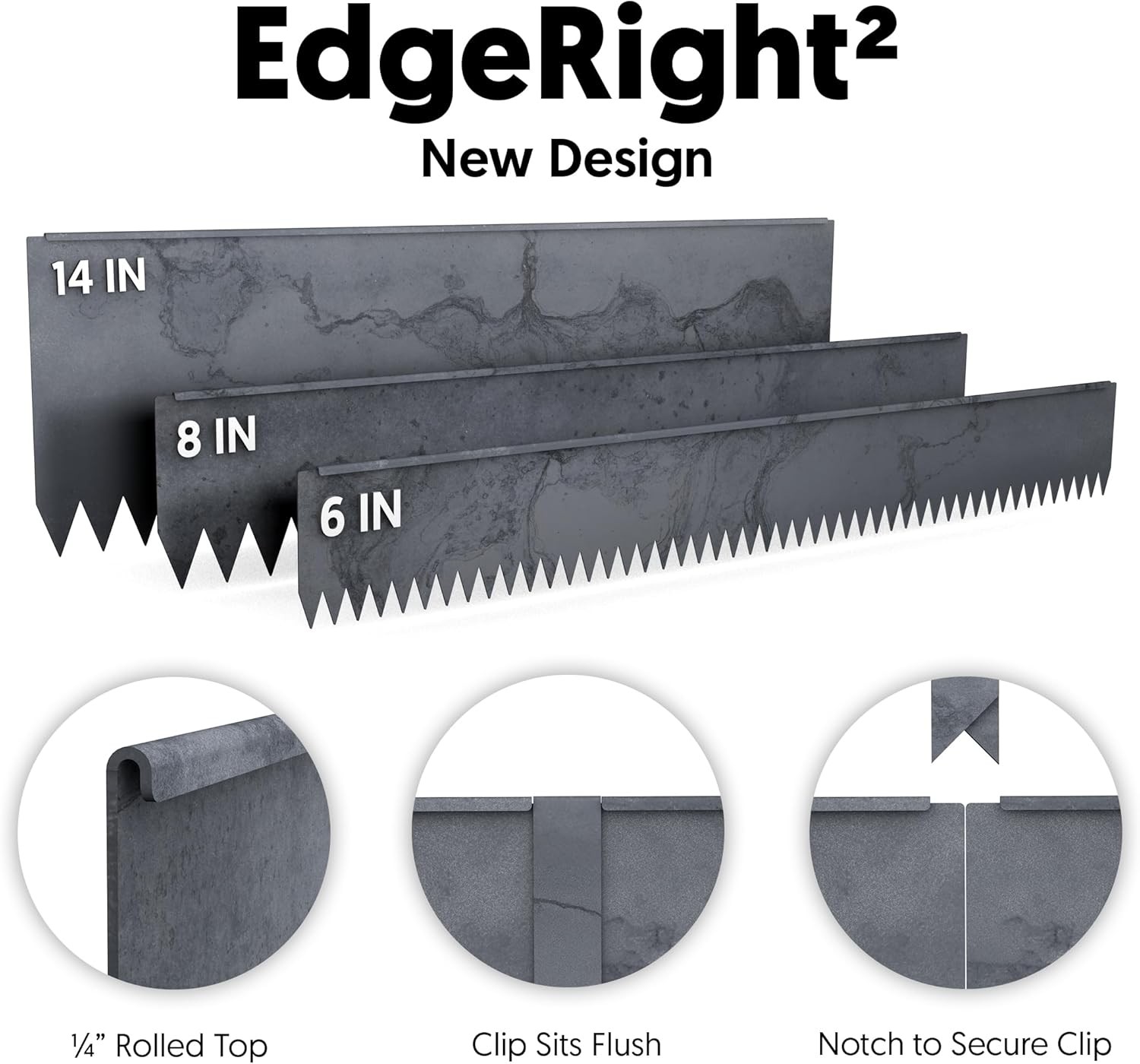 Edge Right 48 Inch Hammer in Landscape Edging 5 Pack gallery