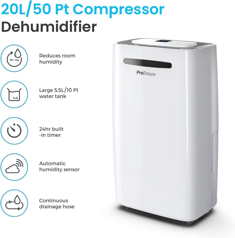 Large Coverage Dehumidifier - Ideal for Home and Commercial gallery
