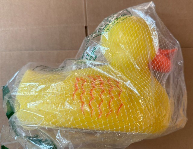 JUMBO RUBBER DUCKY SQUEAKY BATH POOL TOY 10.5" Ages 3 Years + SHIPS FREE IN USA gallery