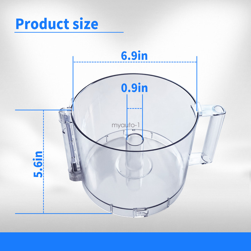DLC-005AGTX,14-Cup Food Processor Work Bowl Fo Cuisinart Tritan DLC-7 & DFP-14 gallery