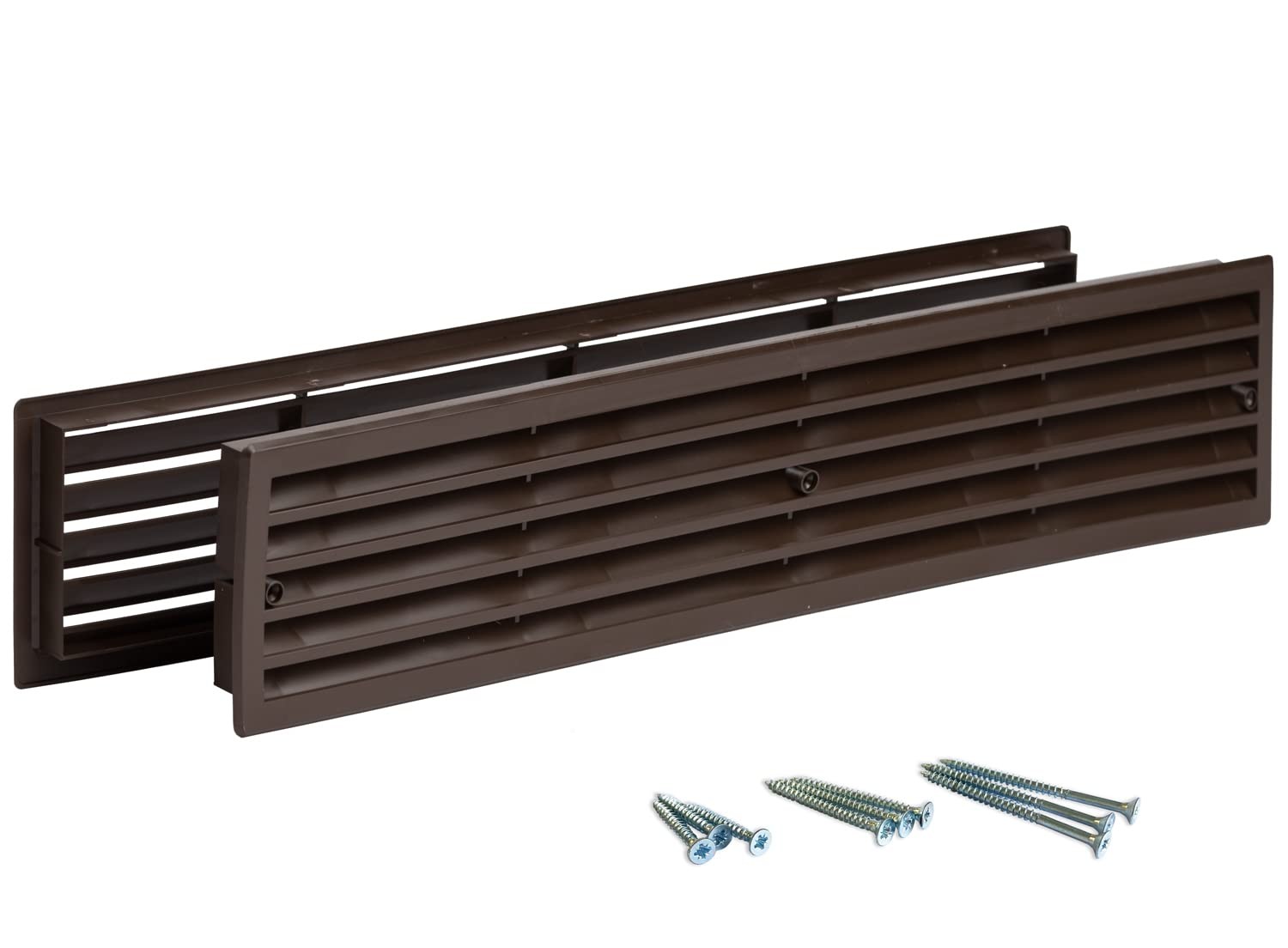 INTERNAL VENTS Door Vent for Interior Doors 16 7/8" x 3" - Two Sided Door Lou... gallery