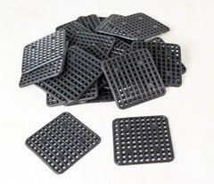 Heavy Duty Black Square Plastic Drainage Mesh, Screen for Bonsai Pot 2″ – 6″