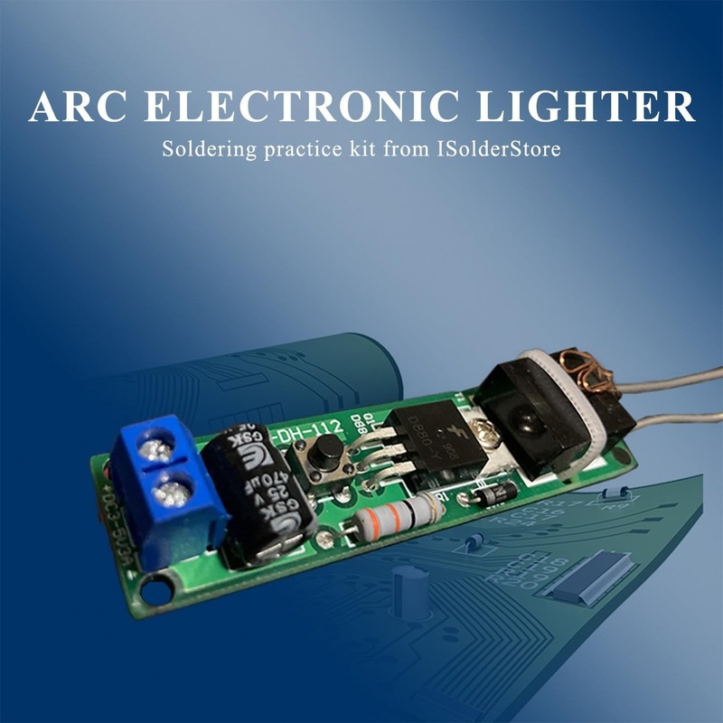 Complete DIY Electronic Lighter Soldering Kit with Easy Assembly Instructions gallery