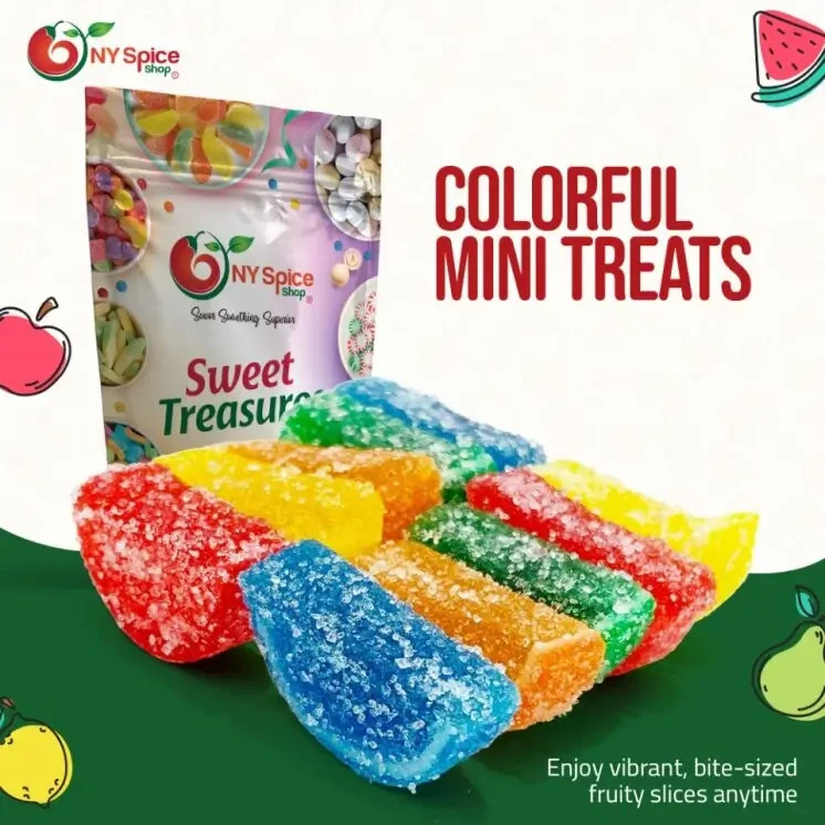 Premium Artisan Mini Fruit Slices – Decadent Chewy Fruit Confections gallery