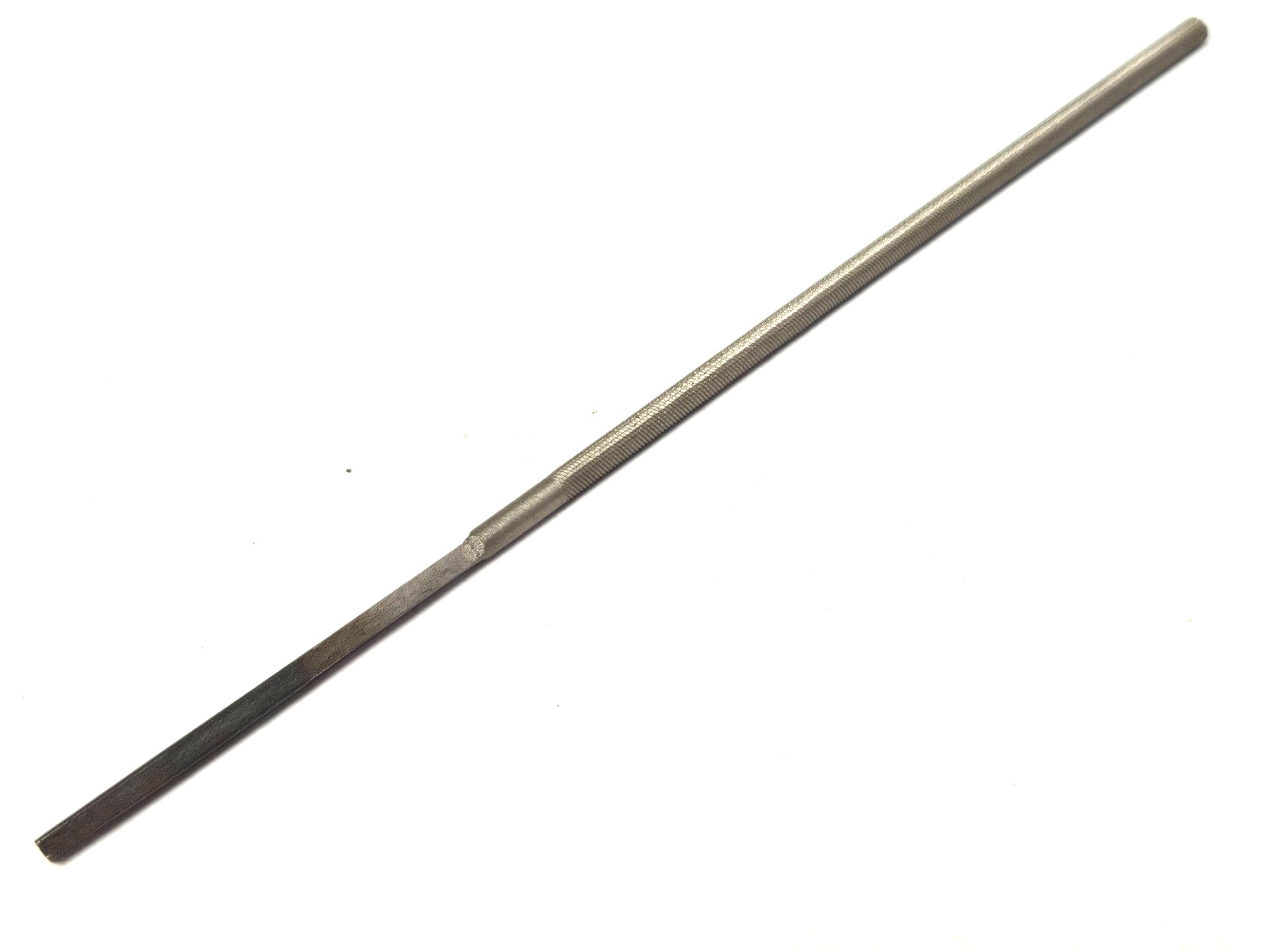 40765 Nicholson 4" X 1/8" Straight Round File #0 Coarse Double Cut Swiss Pattern gallery