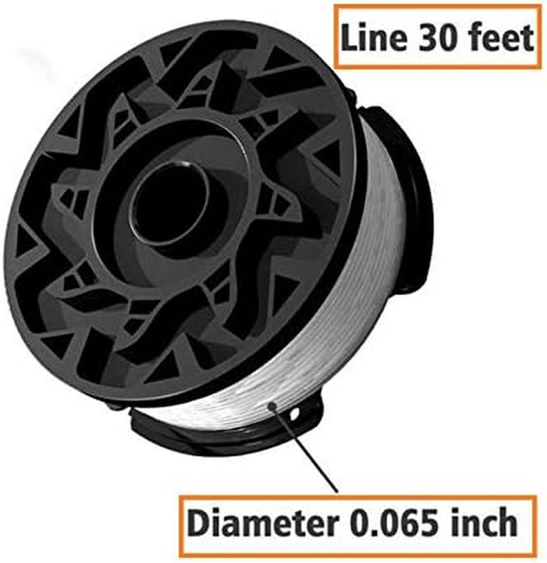 AF100 Replacement Spool for Black and Decker AF-100-3ZP Af-100-Bkp,30-Foot,0.065 gallery
