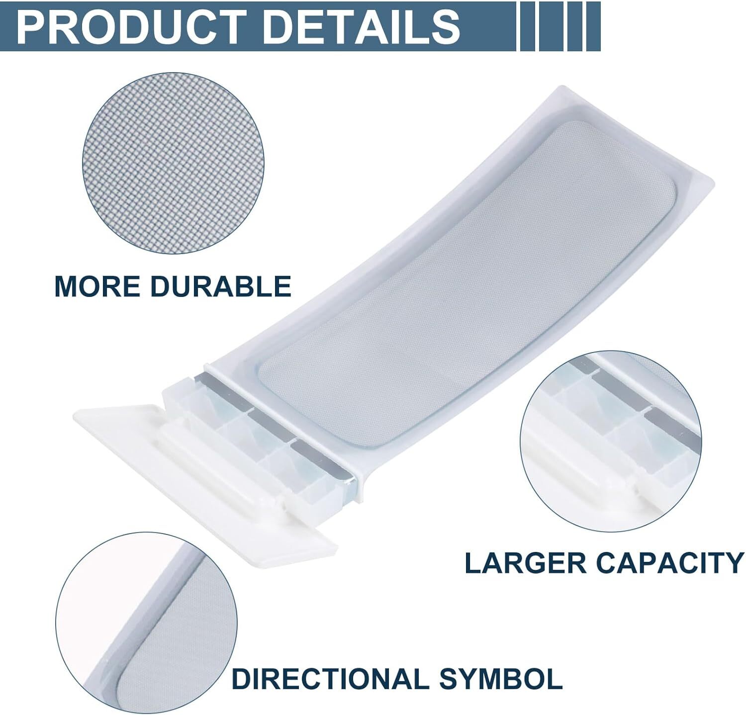 Dryer Lint Screen for Whirlpool Dryer WED4815EW1 WED4850HW0WED4915EW0 gallery