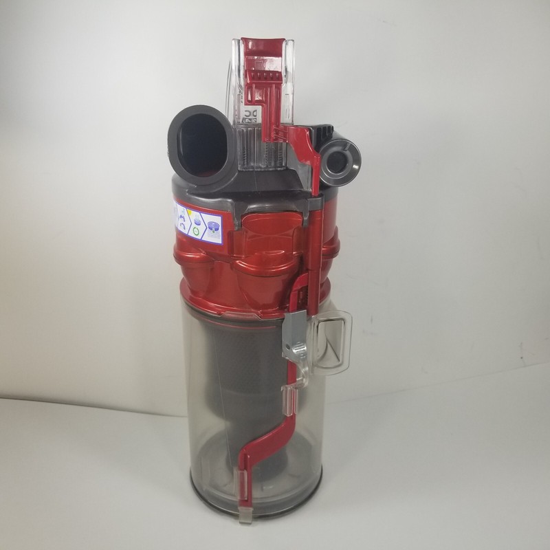 GENUINE Dyson DC24 Cyclone Bin Tank Canister Lid Assembly Red Clear gallery