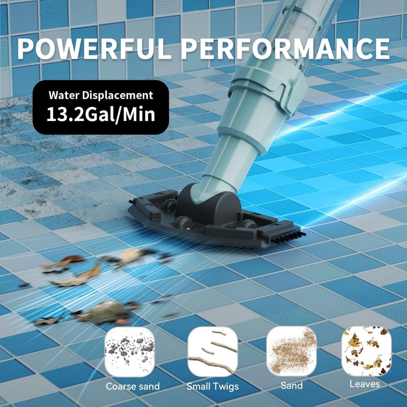 Lydsto S1 Lite Handheld Pool Spa Cleaner Cordless Vacuum IPX8 90min Runtime gallery
