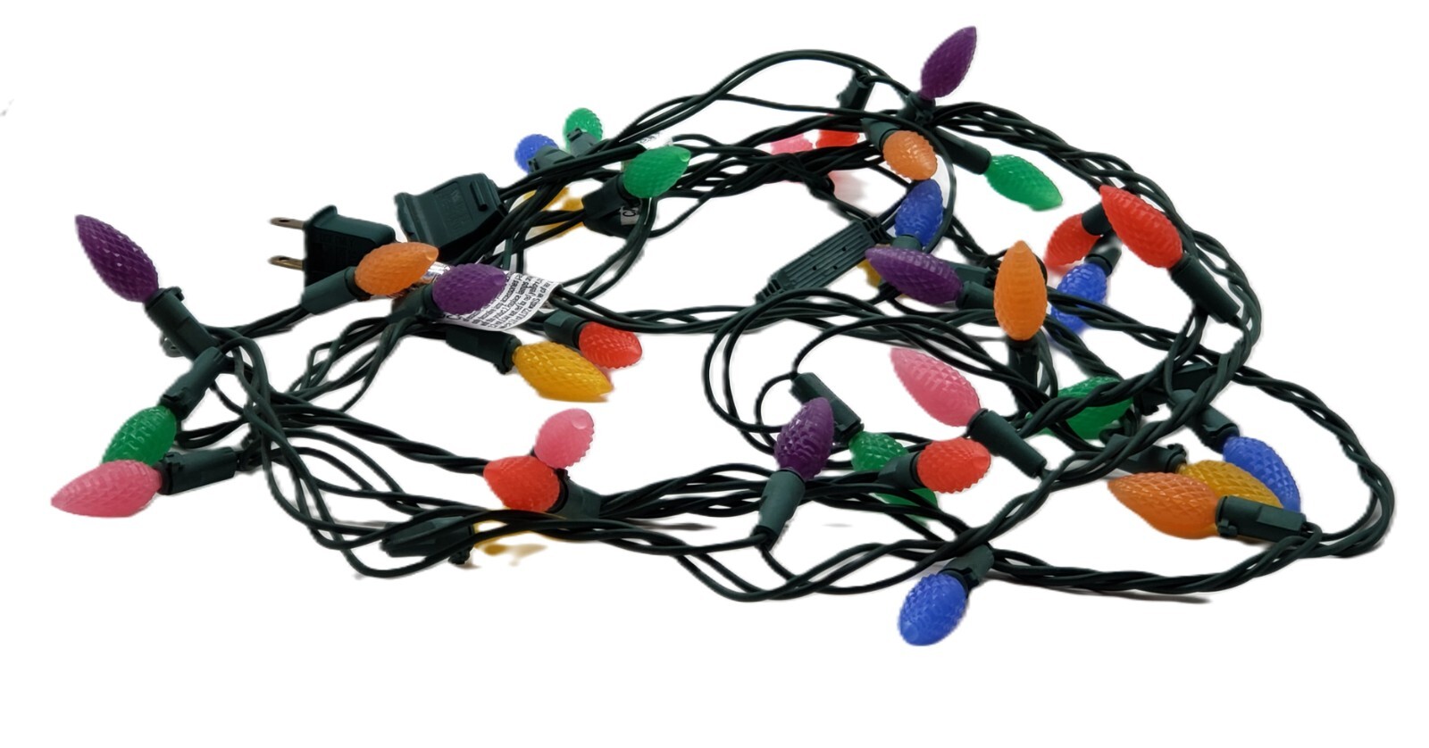 35 Pinecone LED String Lights 10' Jelly Bean Colors In-Outdoor Patio Easter gallery