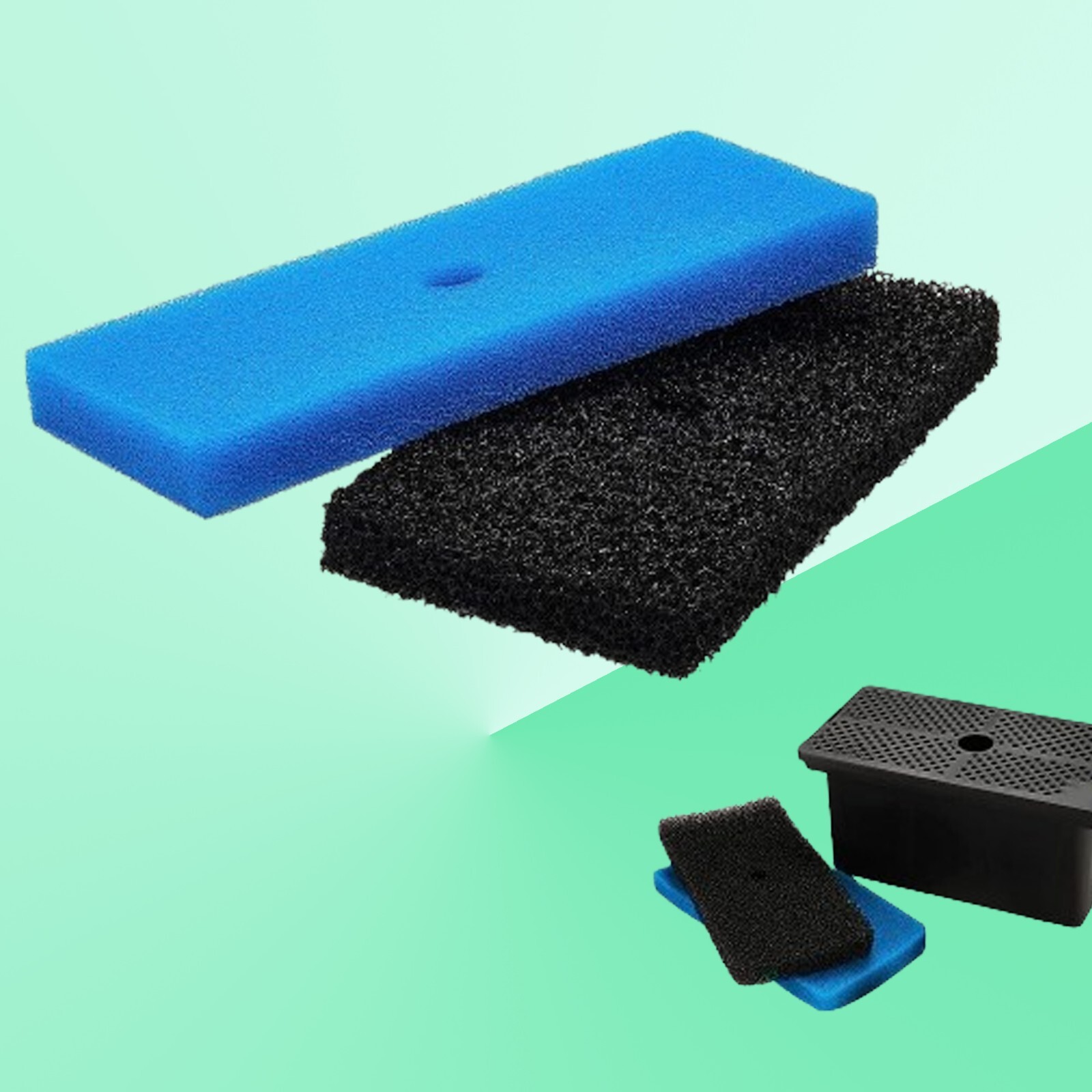 Pre-Filter Sponge for Ponds Pumps, Fits 52231 and 52229 Pads Pump Filter, 4 Pack gallery