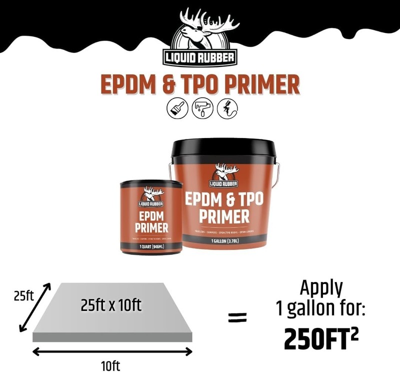 EPDM and TPO Primer – High-Performance Basecoat for RV, Camper and Trailer Ro... gallery