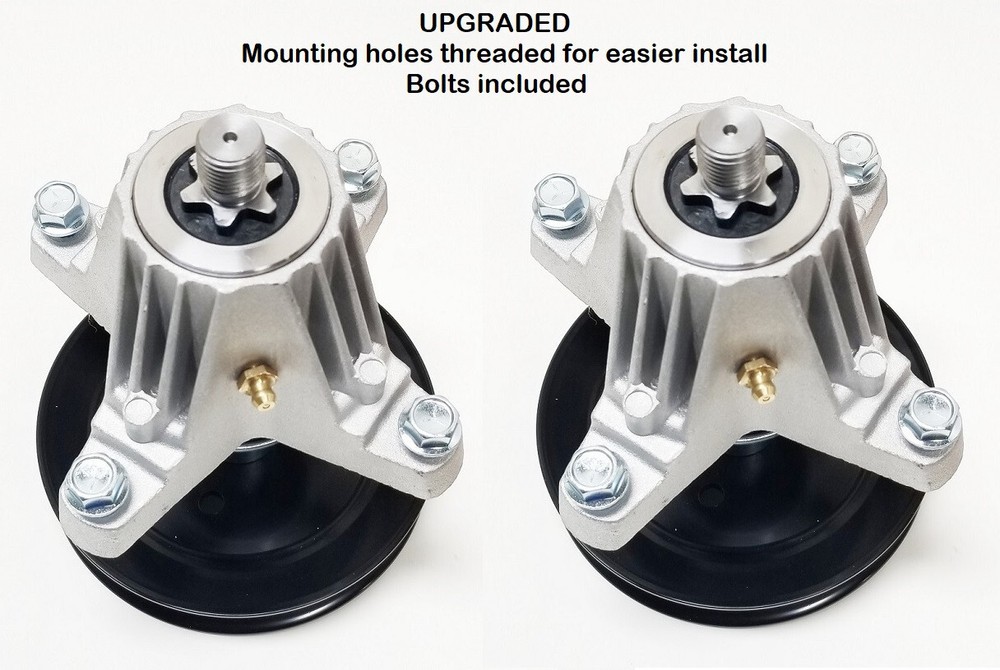 2 Upgraded Spindle, Easier Install, Replaces MTD Cub Cadet 618-06978 918-06978
