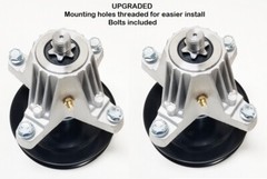 2 Upgraded Spindle, Easier Install, Replaces MTD Cub Cadet 618-06978 918-06978