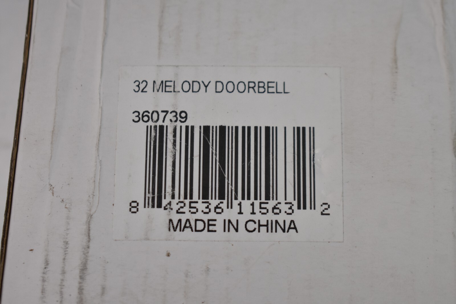 Fox Valley Traders 32 Melody Wireless Doorbell Replacement 360739 Assembly gallery