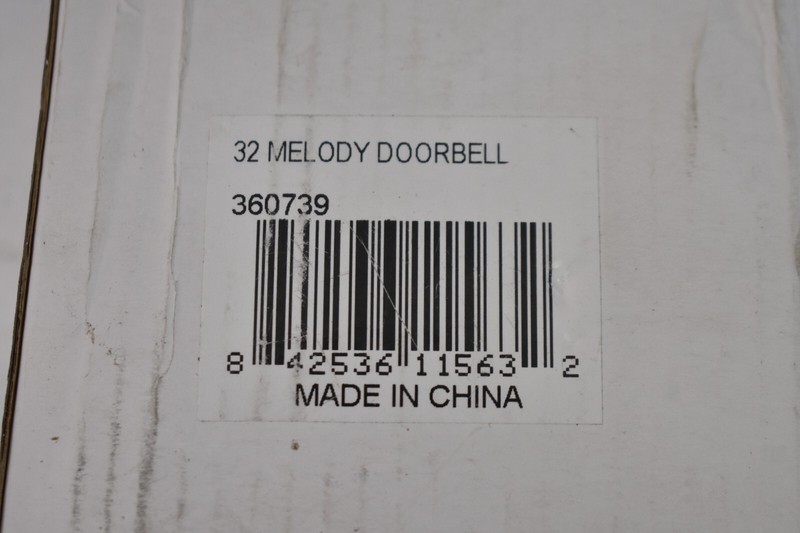 Fox Valley Traders 32 Melody Wireless Doorbell Replacement 360739 Assembly gallery