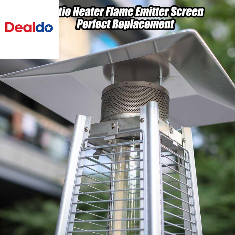 Patio Heater Burning Net Emitter Screen and Base 4-Sided Pyramid Heater Replacem gallery