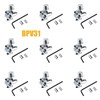 BPV31 Bullet Piercing Valve for 1/4", 5/16" and 3/8" Tubing 3 in 1 Access 9PCS gallery