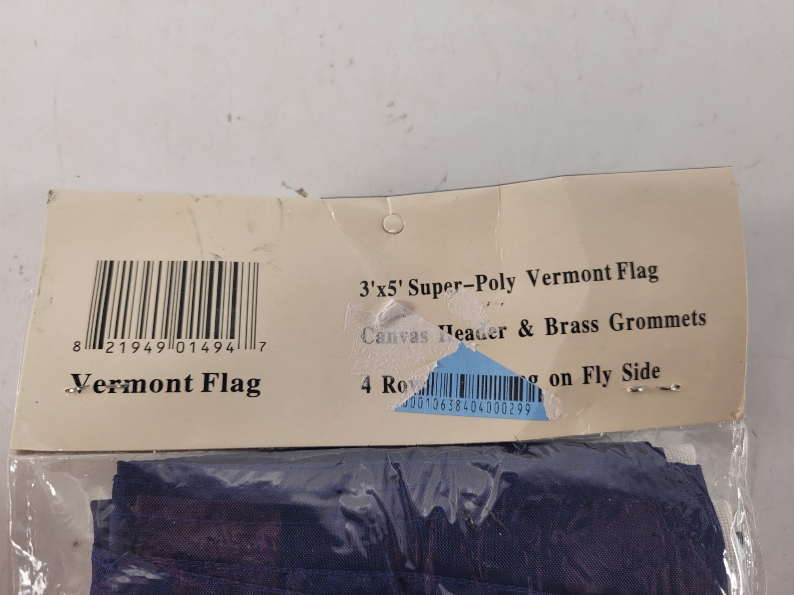 Vermont Flag 3x5 FT Printed Pride Super Polyester Canvas Header Brass Grommets gallery