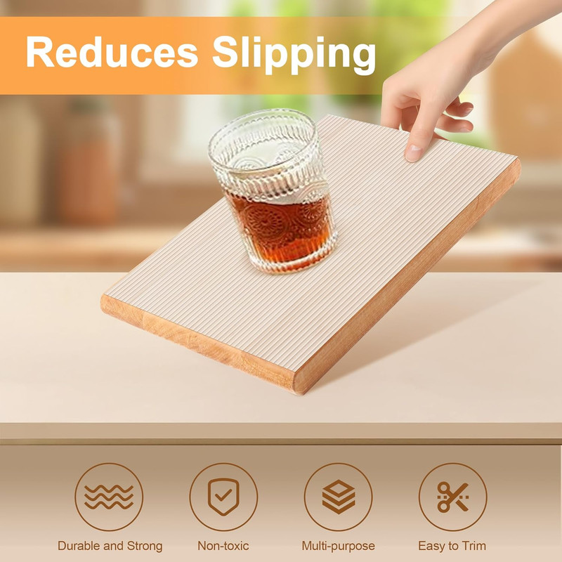 Shelf Liner for Kitchen Cabinets Drawer Non Adhesive Non-Slip Liner 12 Inches X gallery