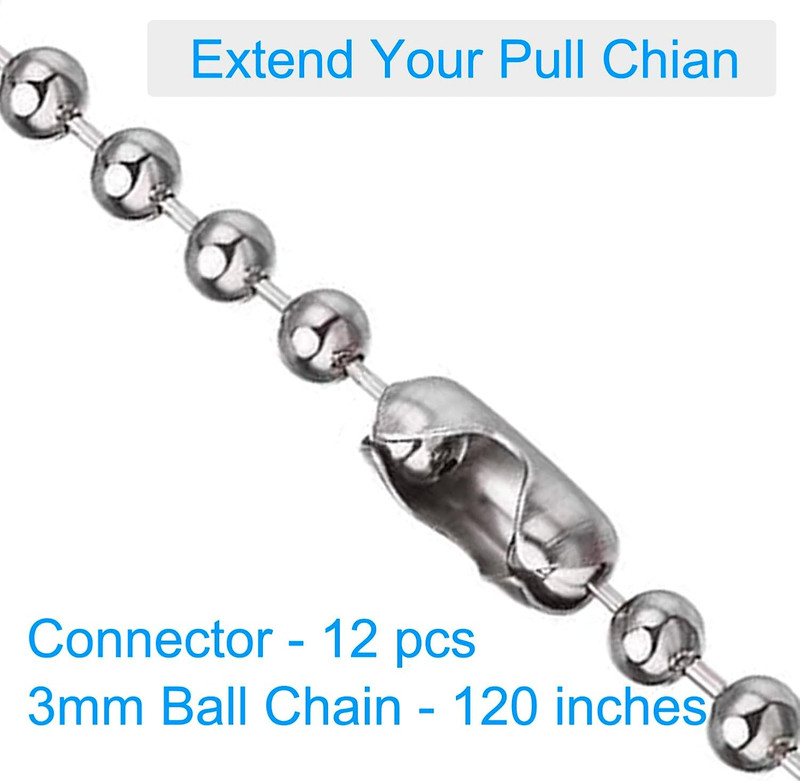120-inch Ceiling Fan Pull Chain, Pull Chain Extension for Ceiling Fans and Light gallery