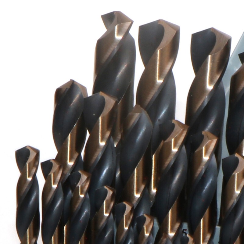 29PCS/Set HSS Drill Bits Black Gold Multi-Bits Twist Metal Drill Bit 1/16"-1/2" gallery